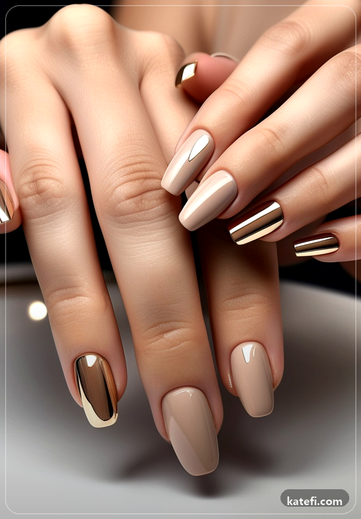 Coffin nails in soft blush for romantic date nights