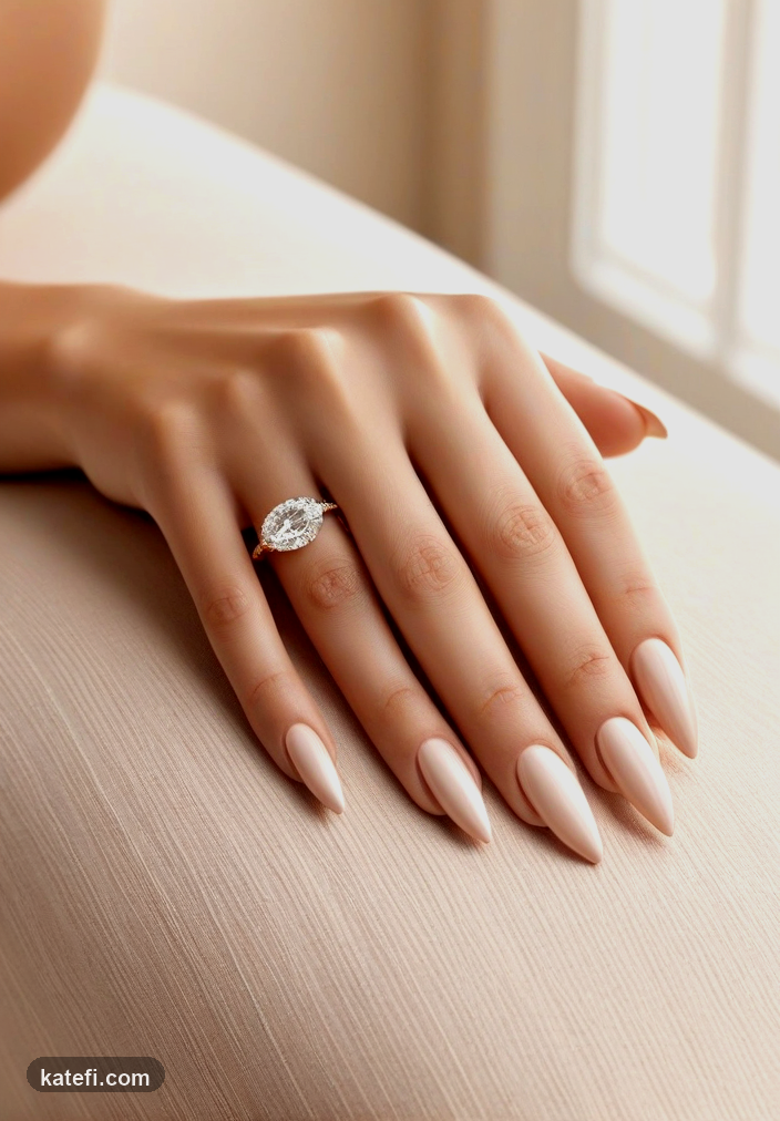 Coffin nails that pop: Affordable crème and chrome combos