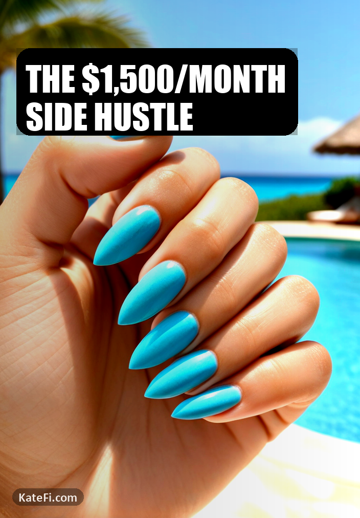 Effortless holiday nails that are simple yet festive