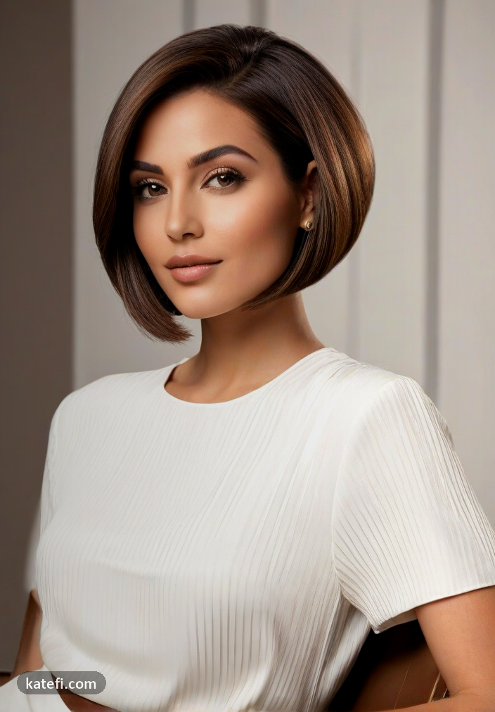 Elegant hairstyles for heart-shaped faces