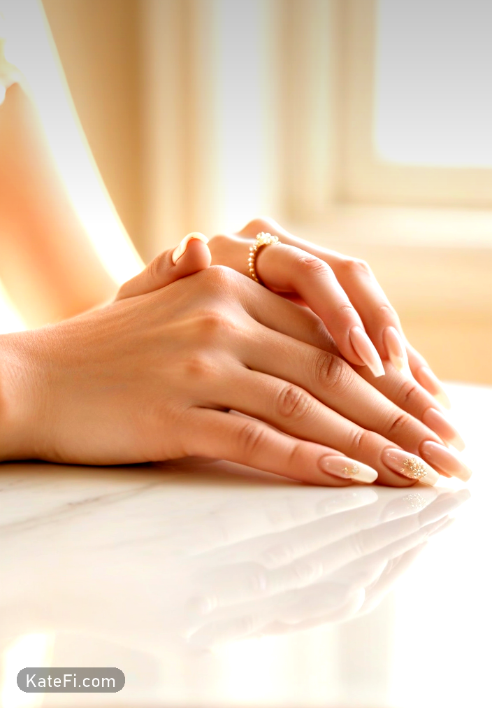 Elegant nails that transition from day to night seamlessly