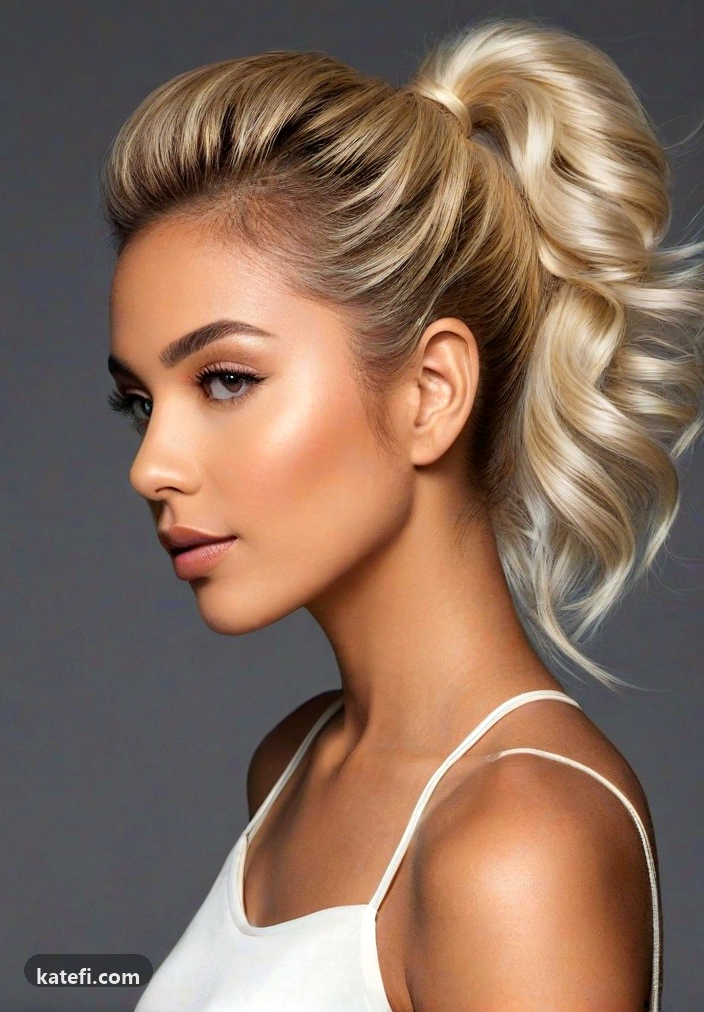 Flattering hairstyles for round face shapes