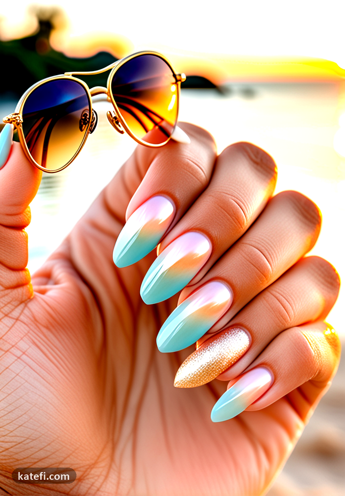 Fun vacation nails that celebrate the spirit of summer