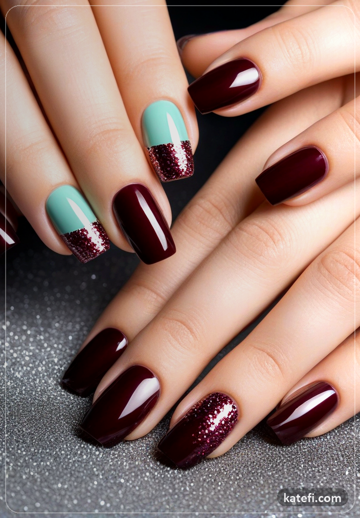 Gorgeous glazed nails that capture the essence of summer