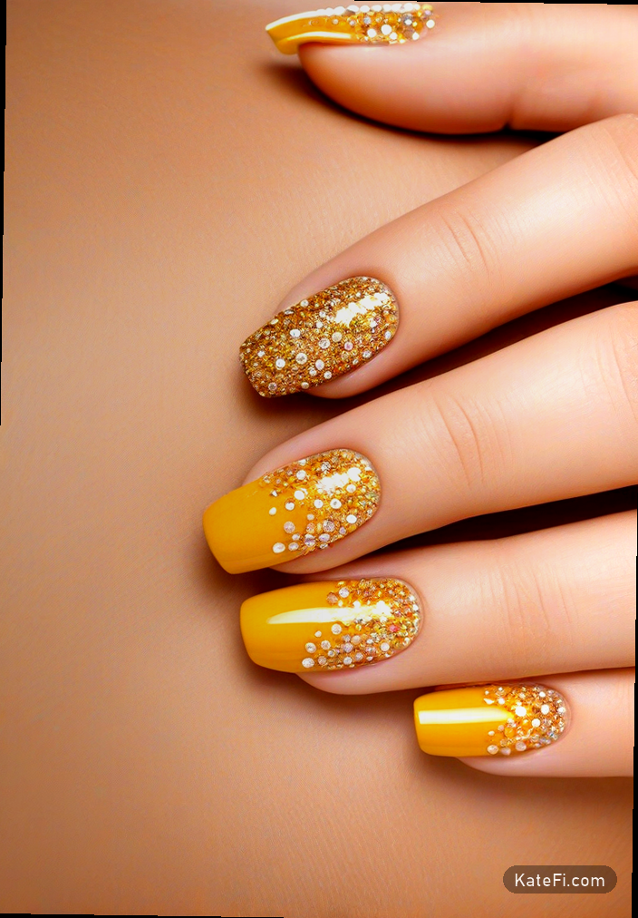 Gorgeous medium-length nails in clean girl aesthetic