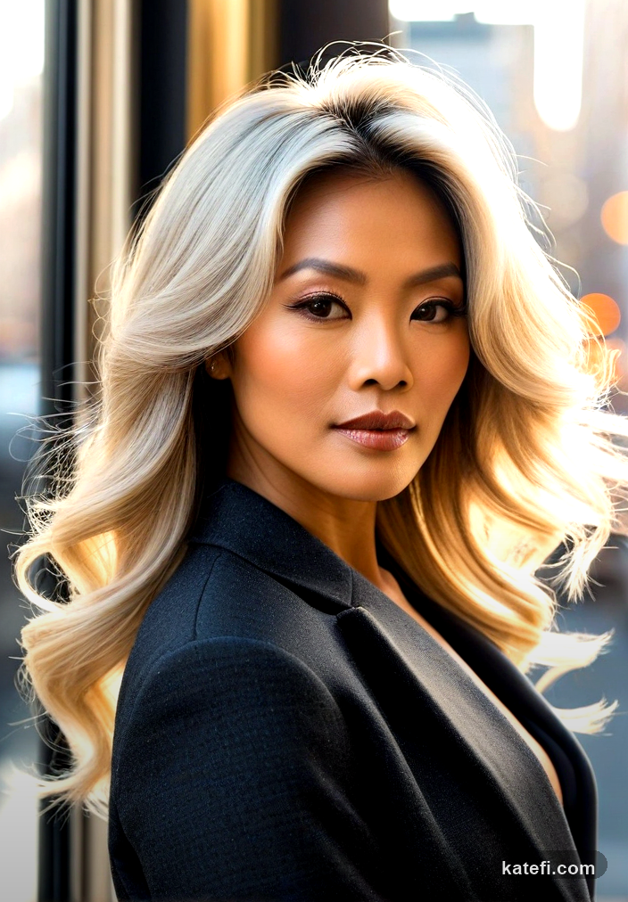 Half-up half-down hairstyles that strike the perfect balance