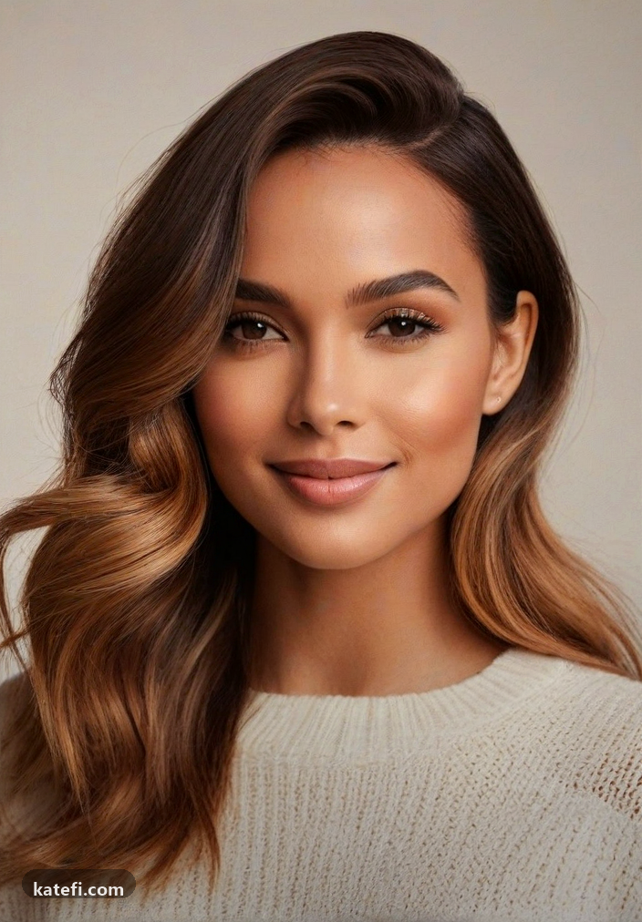Highlighting for summer: honey blonde that brightens up