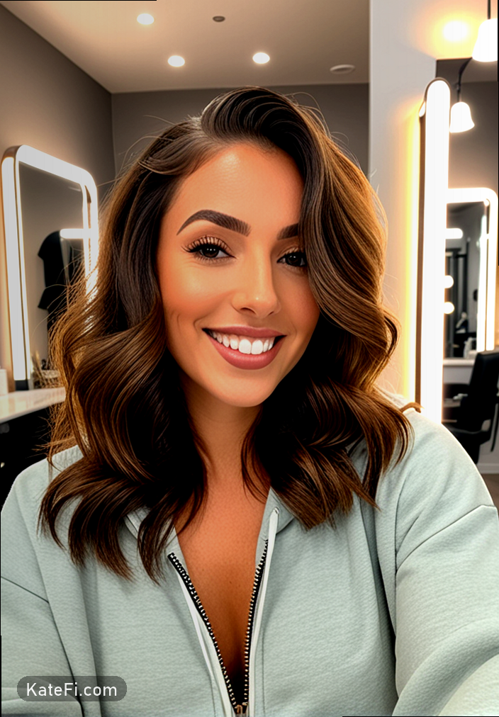 Long layer hairstyles that add movement and texture
