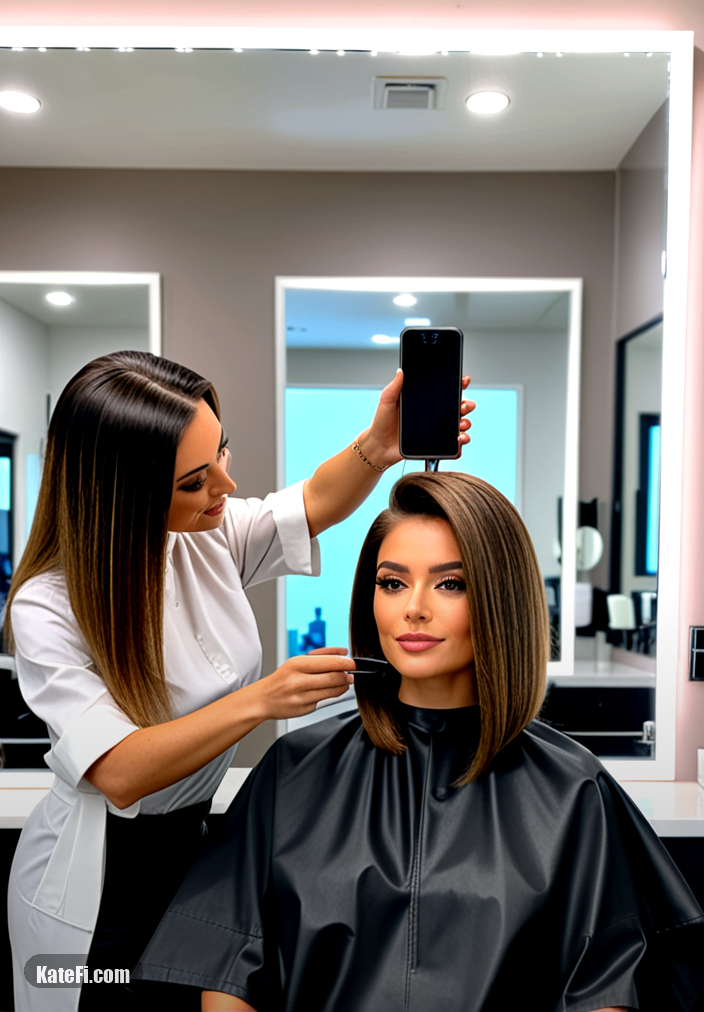 Minimalist hairstyles for a clean and sophisticated aesthetic