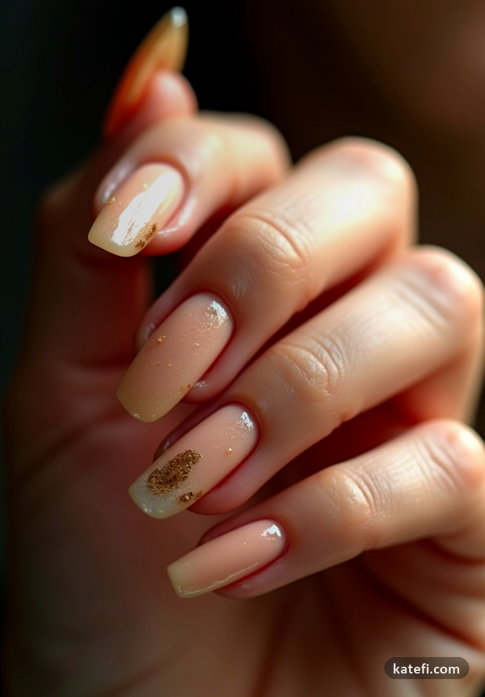 Minimalist nail art that adds just the right amount of flair