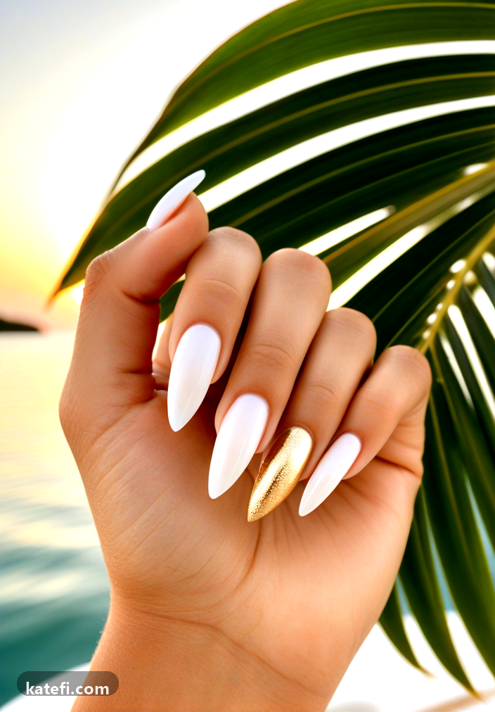 Modern coquette vibes with almond-shaped pink nails