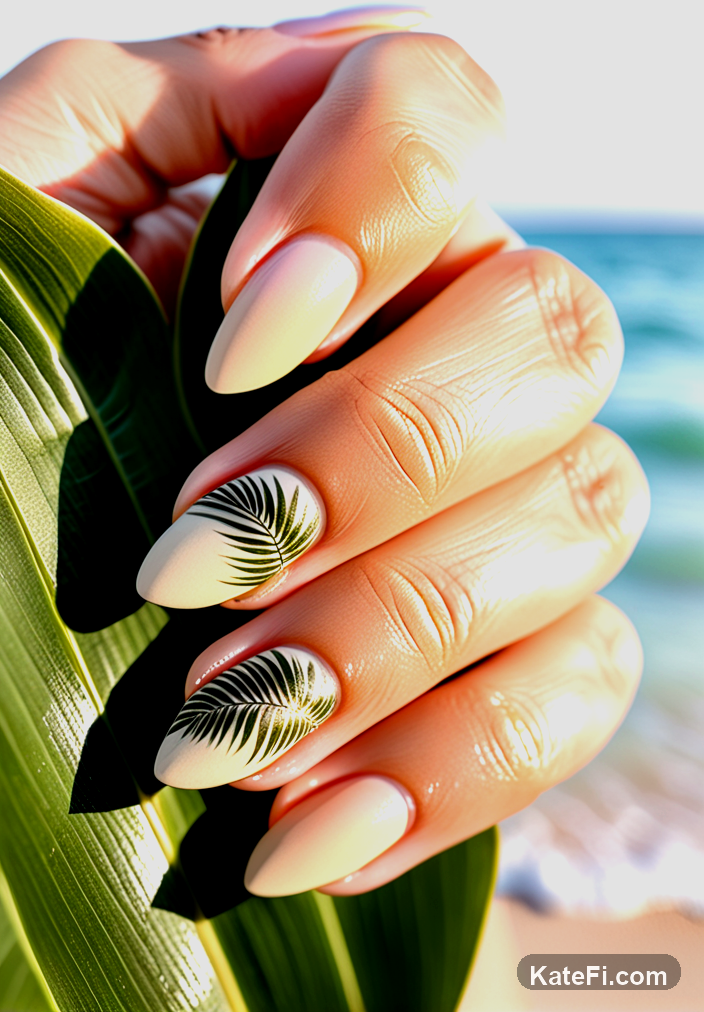 Pearl finish nails that whisper understated luxury