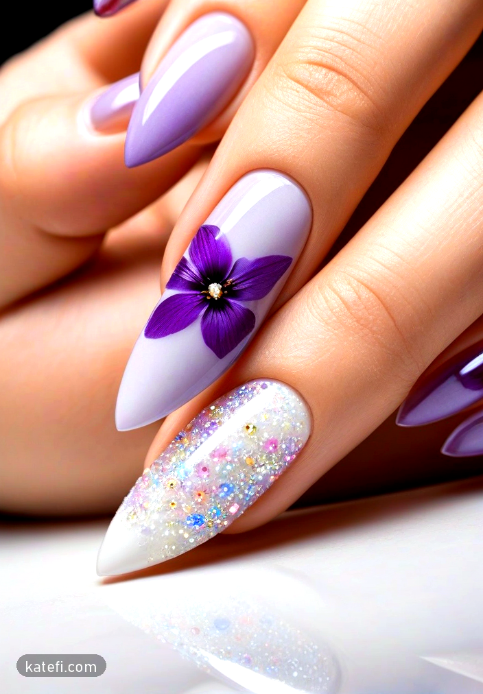 Refreshing summer nails in ocean-inspired hues