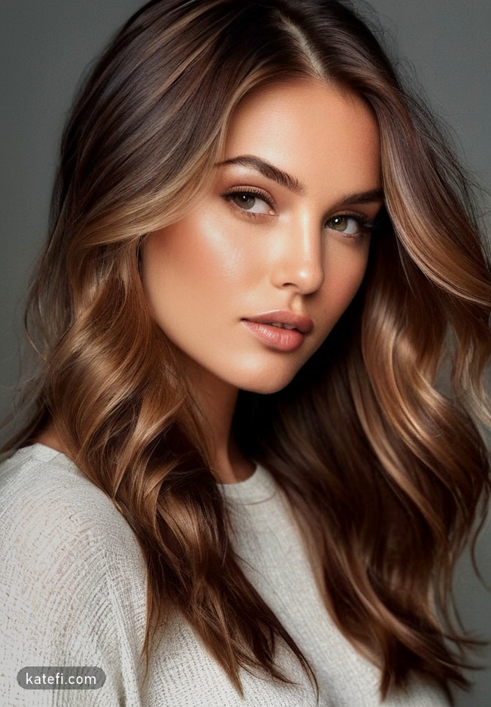 Rich brunette tones that elevate your winter style