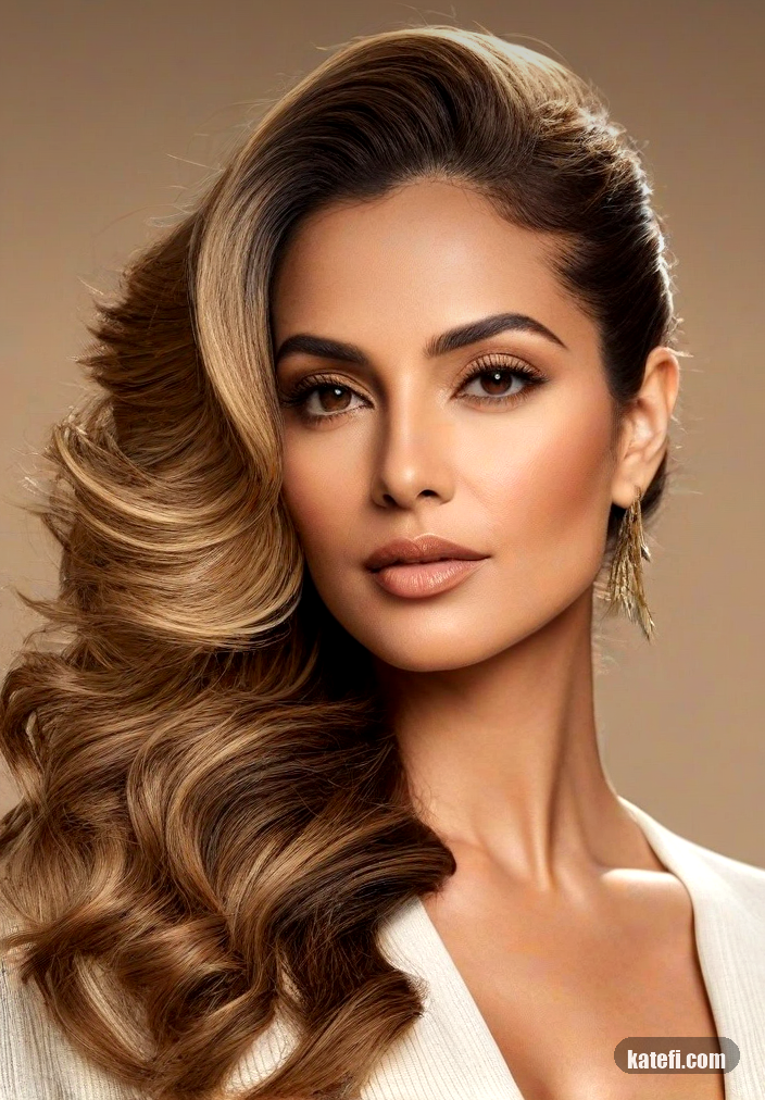 Rich chocolate brown hues that feel so luxurious