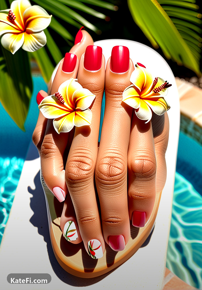 Short nail ideas featuring subtle nail art for everyday wear