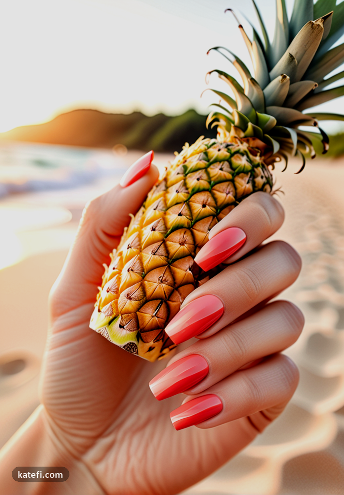 Short nails with delicate floral designs for springtime charm