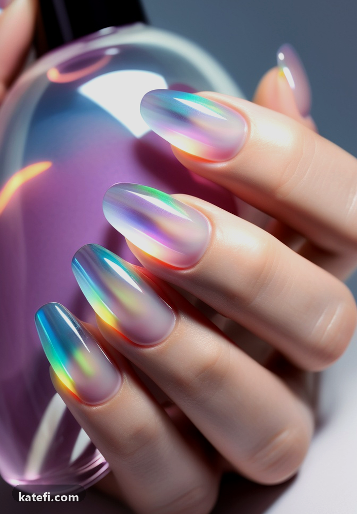 Simple and elegant nude nails for busy lifestyles