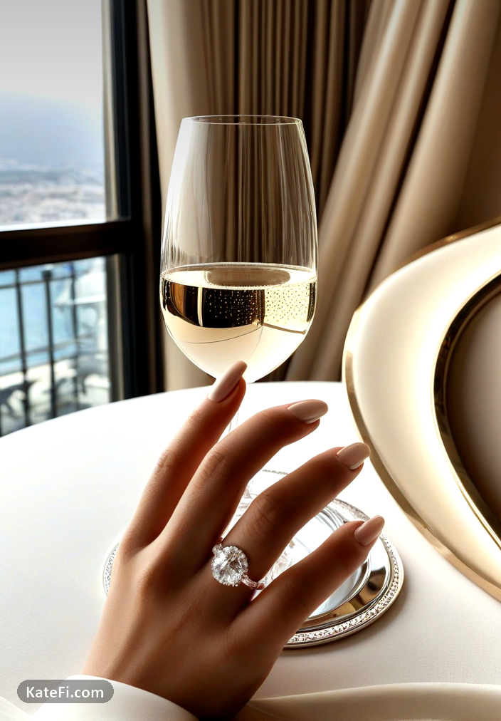 Simple yet sophisticated nails that suit any occasion