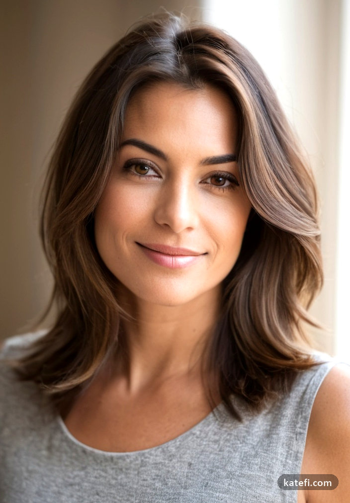 Soft curls for a romantic date night look