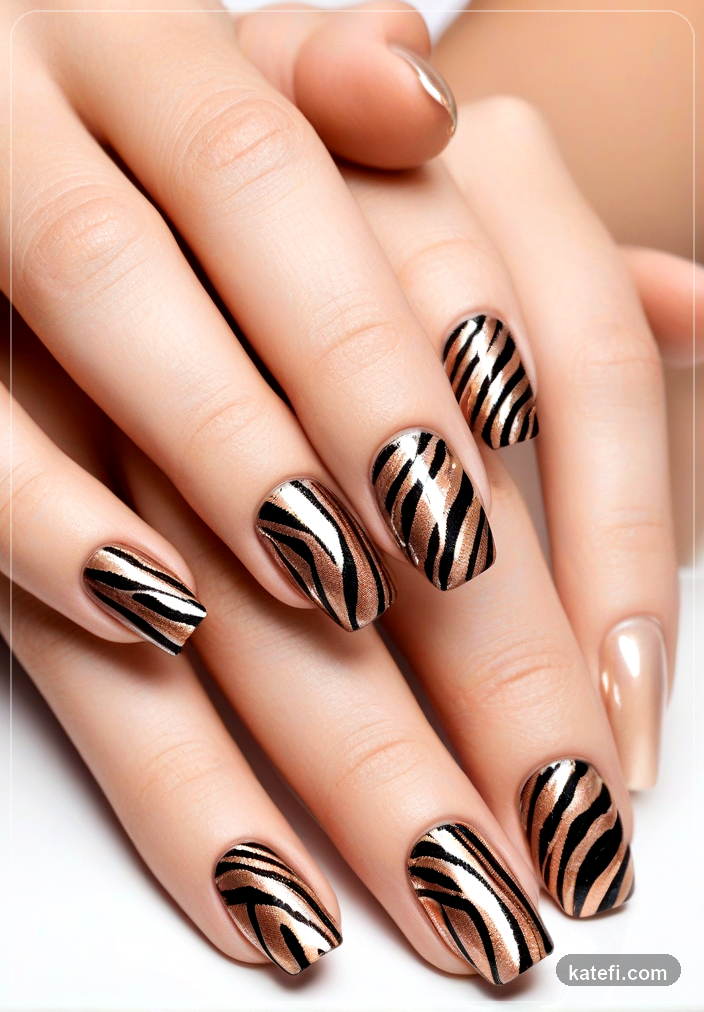Soft glam nails for an effortlessly beautiful look