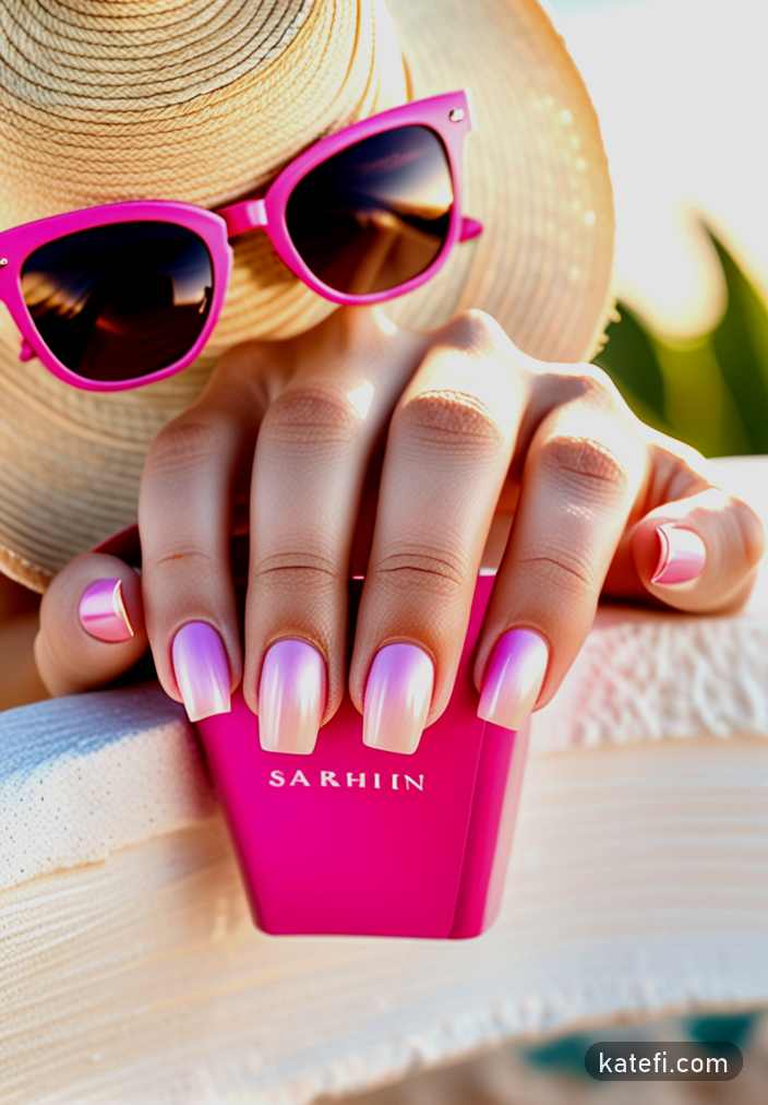 Sophisticated chrome nails that shine without the fuss