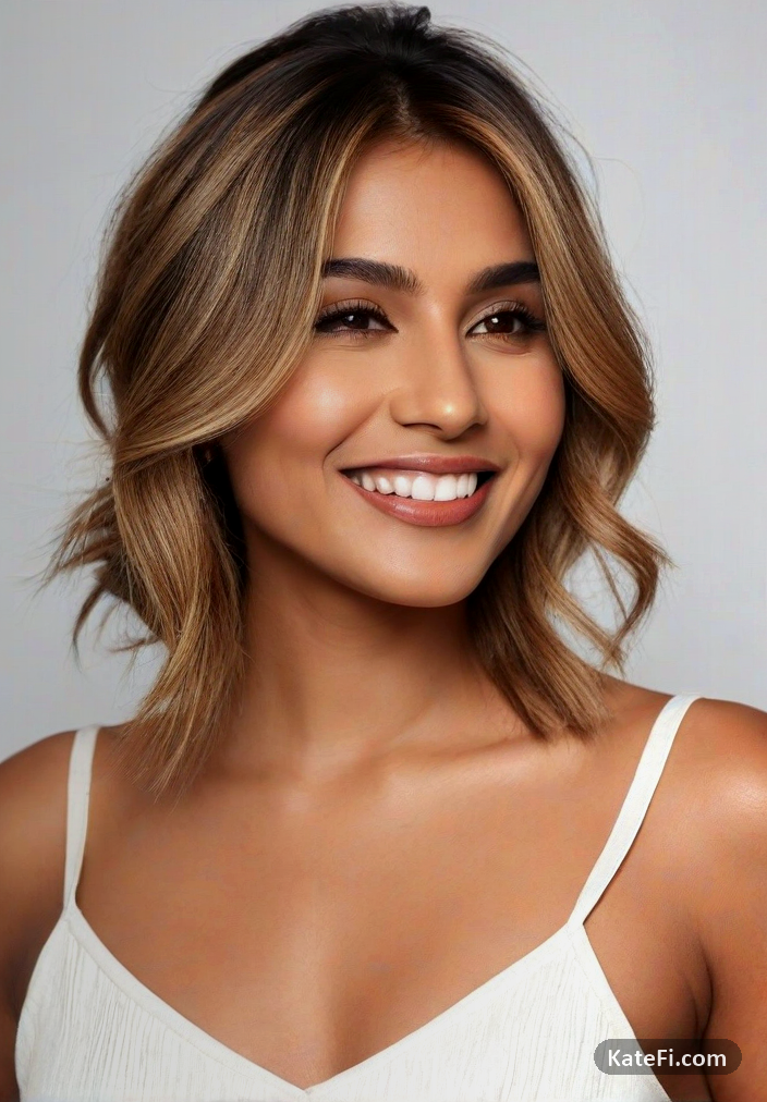 Stylish colorful highlights for a bold statement