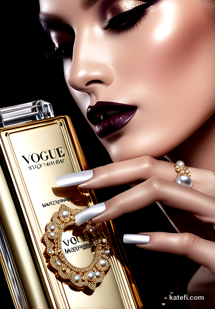 Stylish oval nails with a matte finish for a chic modern look