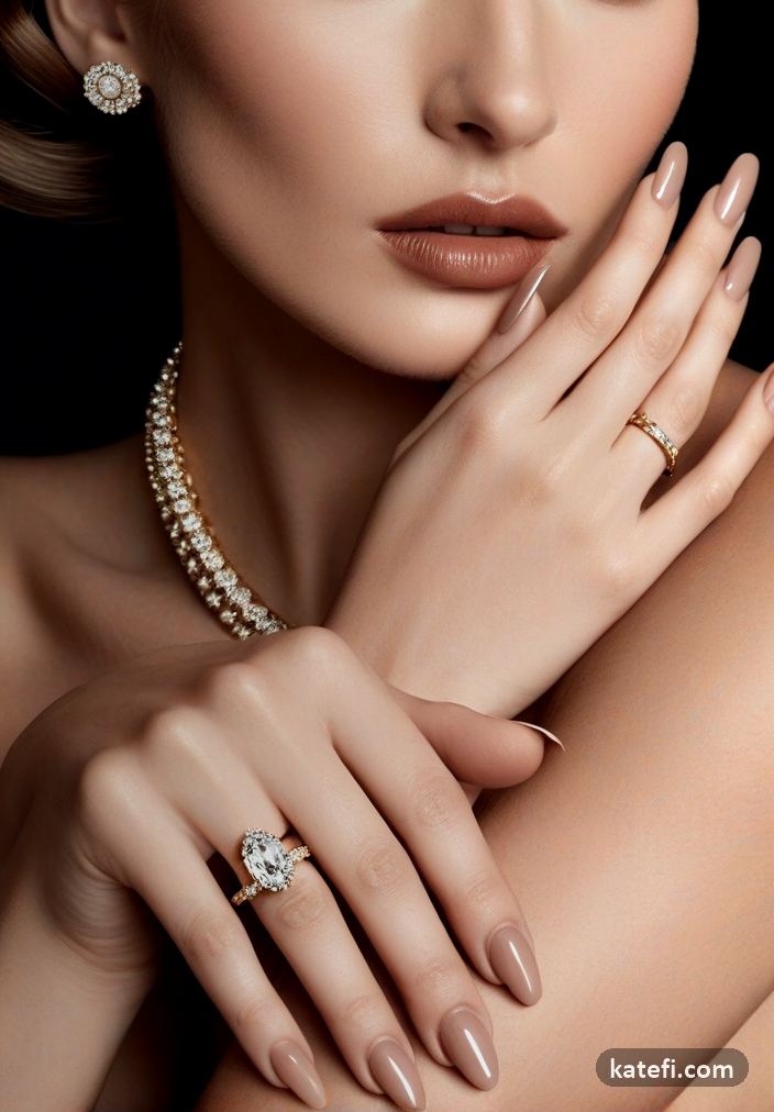 Stylish short nails in bold colors for a fierce statement