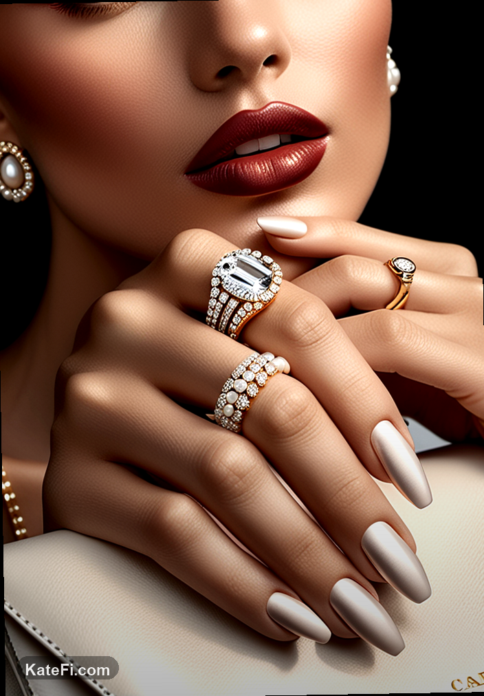 The soft square manicure that complements any outfit effortlessly