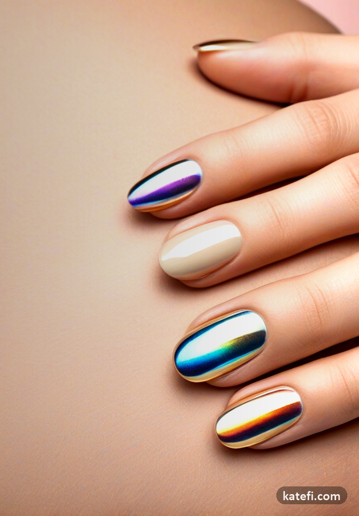 Timeless nude nails for understated elegance