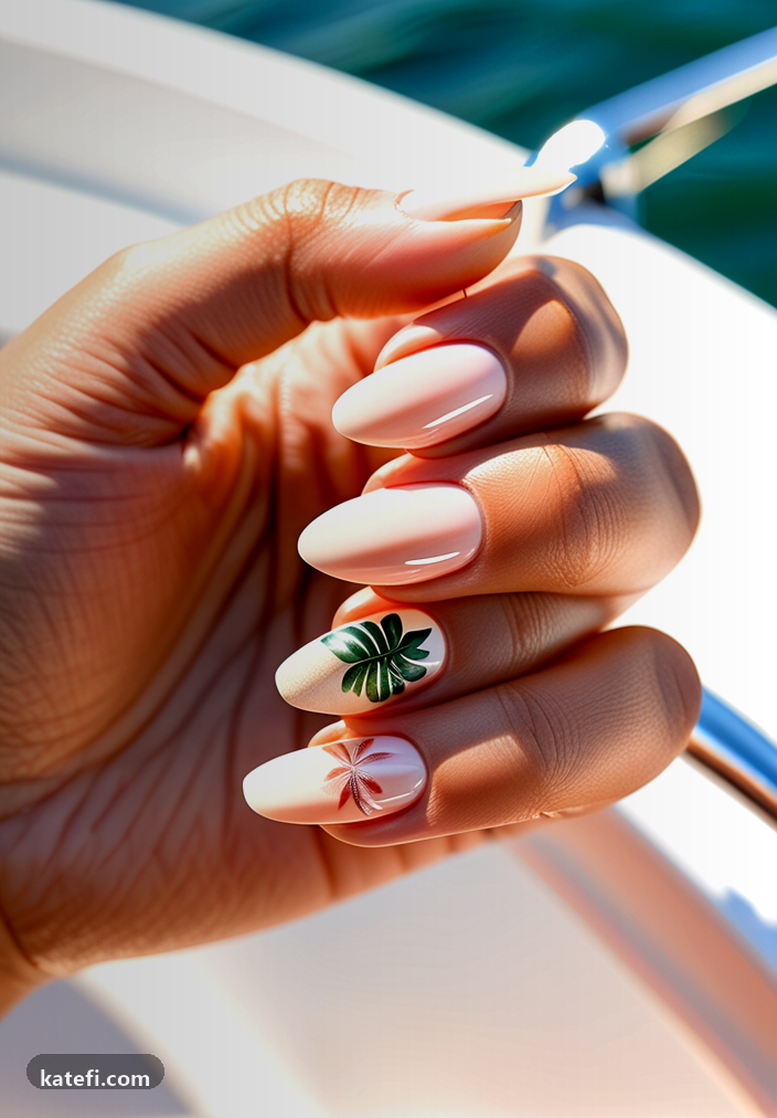 Vacation-ready nail colors inspired by beach sunsets