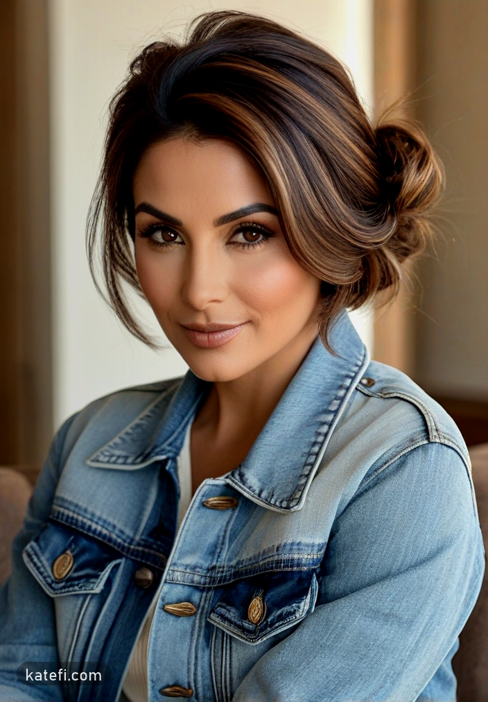Wavy bobs for a touch of modern sophistication