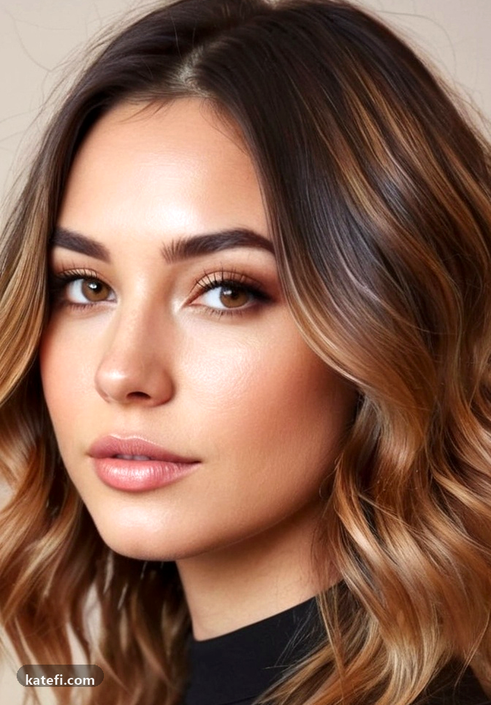 Wavy hairstyles that add texture and depth