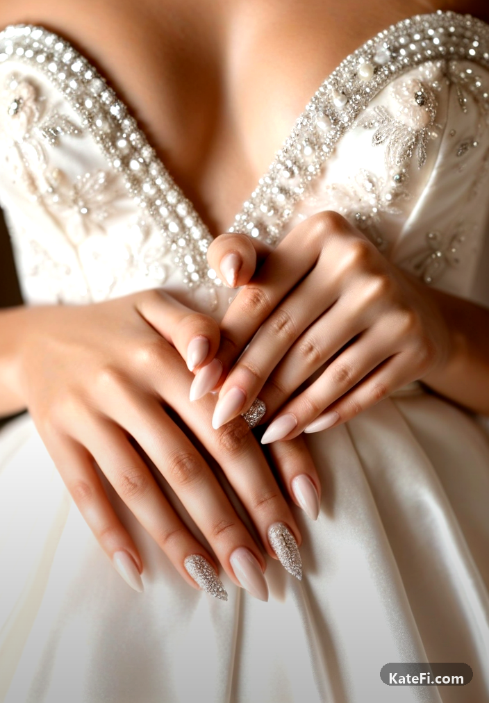 Wedding-ready nail ideas that radiate subtle elegance